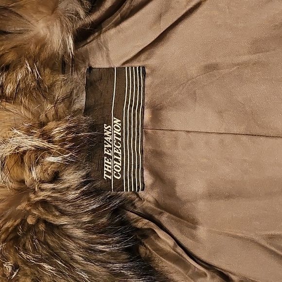 The Evans Collection Long Wolf Coat - Picture 17 of 17